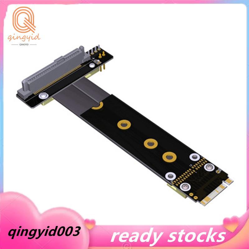 SFF-8639 NVMe SSD Solid State Adapter 15CM M. 2 NVME to U. 2 สายอะแดปเตอร์ SSD Gen3 X4 M. ตัวขยายกุญ