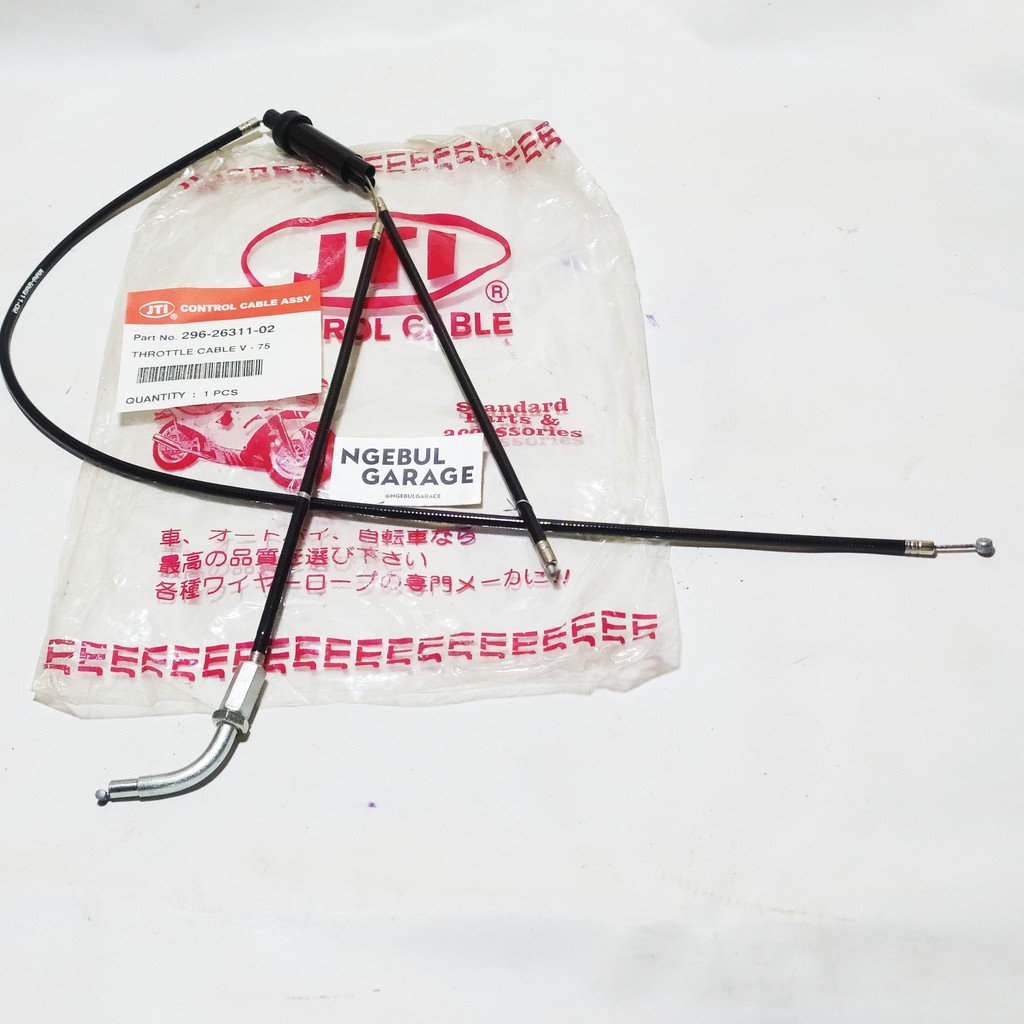 สายคันเร่ง V75 V 75 SET YAMAHA JTI