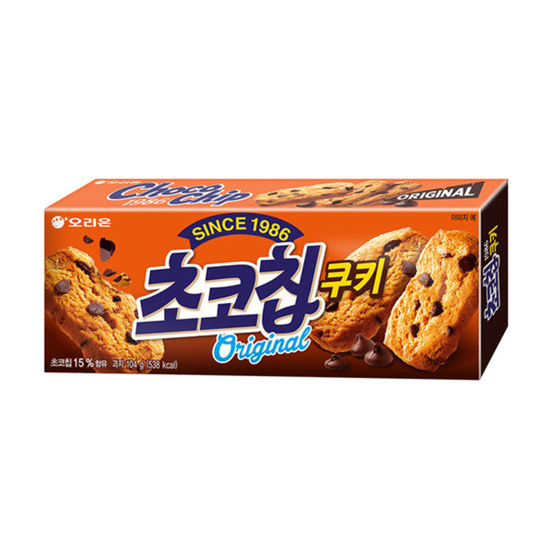 เกาหลีนําเข้า Orion ช็อกโกแลตคุกกี้บิสกิต 104g อาหารเช้าเค้กขนมขบเคี้ยวสํานักงานขนมขบเคี้ยวสบายๆ 11.