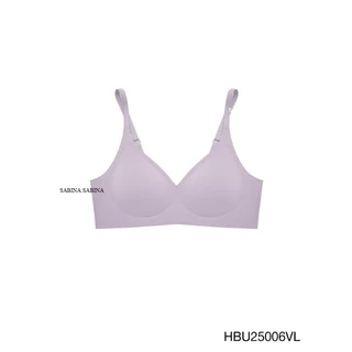 Sabina Habpy Pretty Perfect Level 1 เสื้อชั้นใน ไร้ตะเข็บ ไร้โครง รหัส HBU25006 แบบ ตะขอหลัง