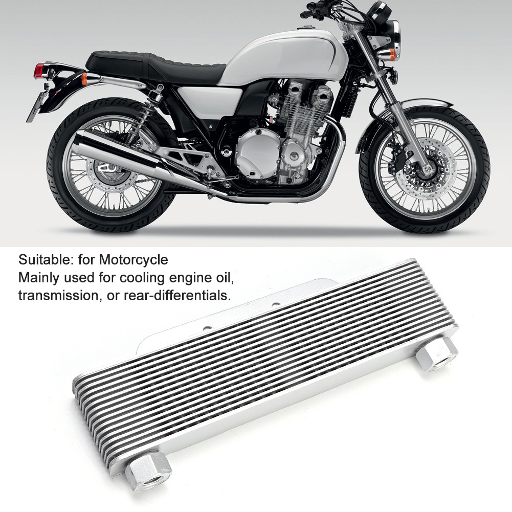 Topfree-TH เครื่องยนต์น้ำมันเกียร์ 238 มม.15 แถวรถจักรยานยนต์อุปกรณ์เสริมที่มีประสิทธิภาพระบบทำความเ