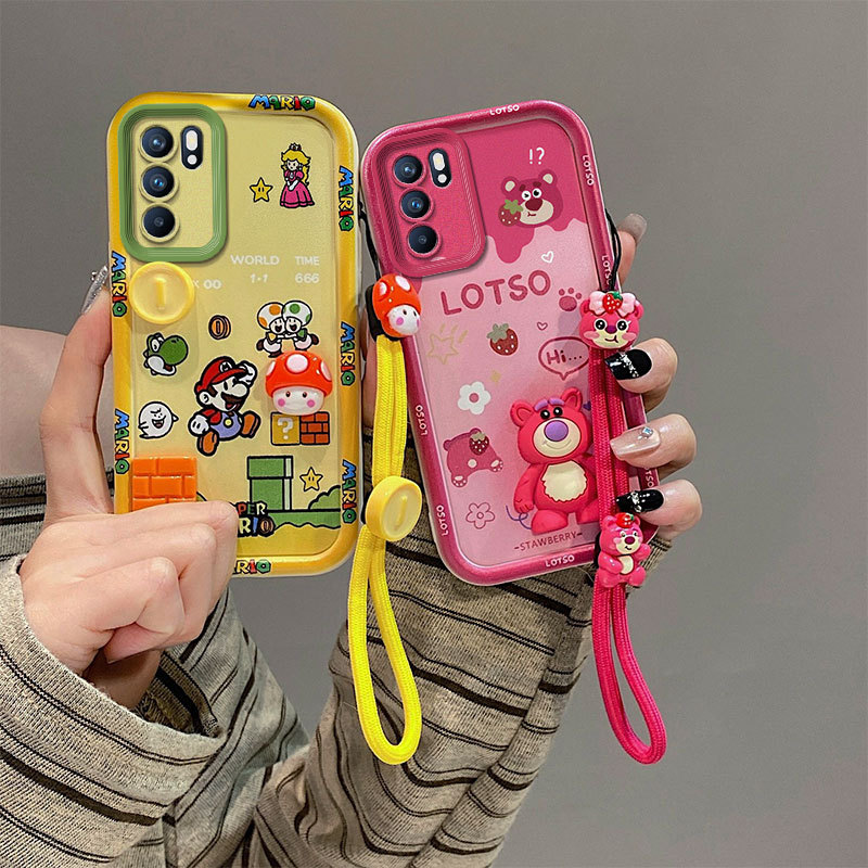 เคส oppo a16 เคส oppo a16s a54s เคสโทรศัพท์ตุ๊กตา 3D bts