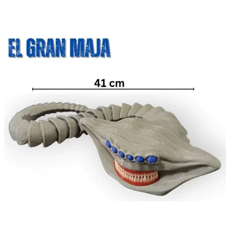 Sea Monster The Bloop Action Figure ของเล่น 3D พิมพ์ Ghost Leviathan Sea Eater รุ่นคอลเลกชันของขวัญ thumbnail 4