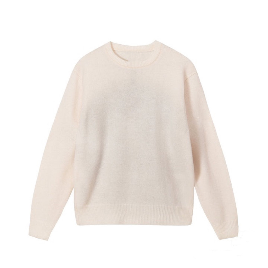 เสื้อกันหนาว 22FW 8 BALL Spray Black 8 Eight BALL เสื้อกันหนาวถักเสื้อกันหนาวแจ็คเก็ตคู่