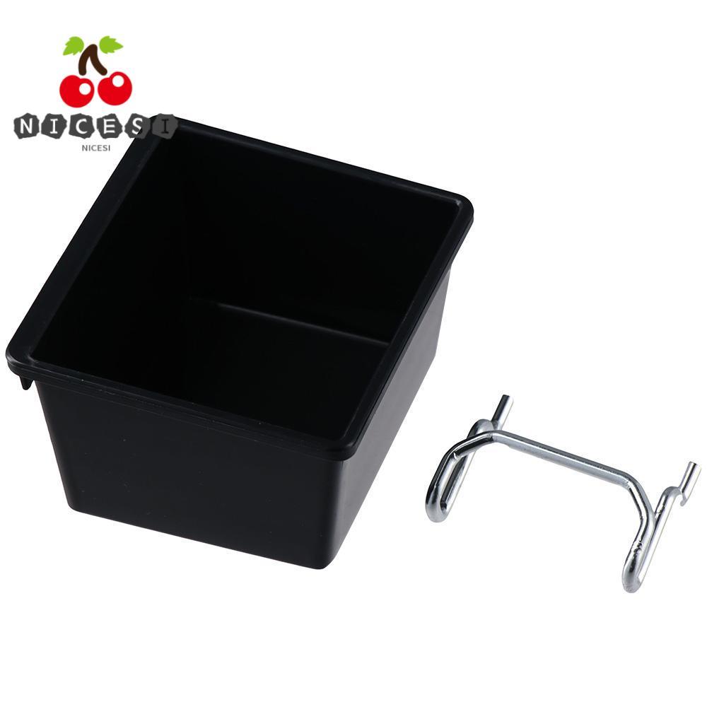 NICESI ตะขอ Pegboard, ถัง Pegboard PP, กล่อง Pegboard