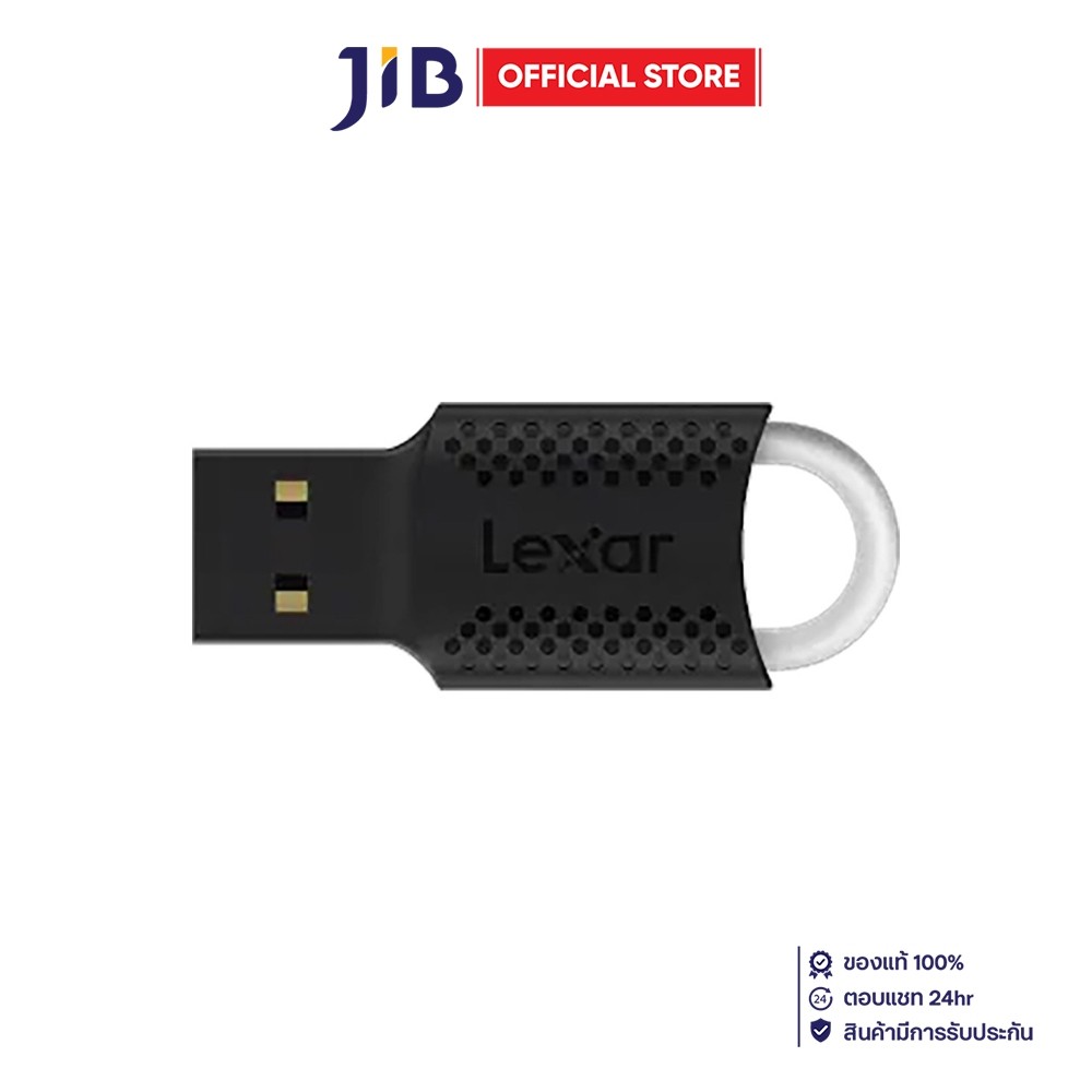 (แฟลชไดร์ฟ) 16 GB FLASH DRIVE  LEXAR JUMPDRIVE V40 - BLACK (LJDV40-16GAB)