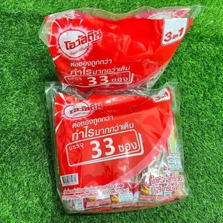 โอวัลตินแบบซอง 3in1 จำนวน 1 แพ็ค 33 ซอง โฉมใหม่