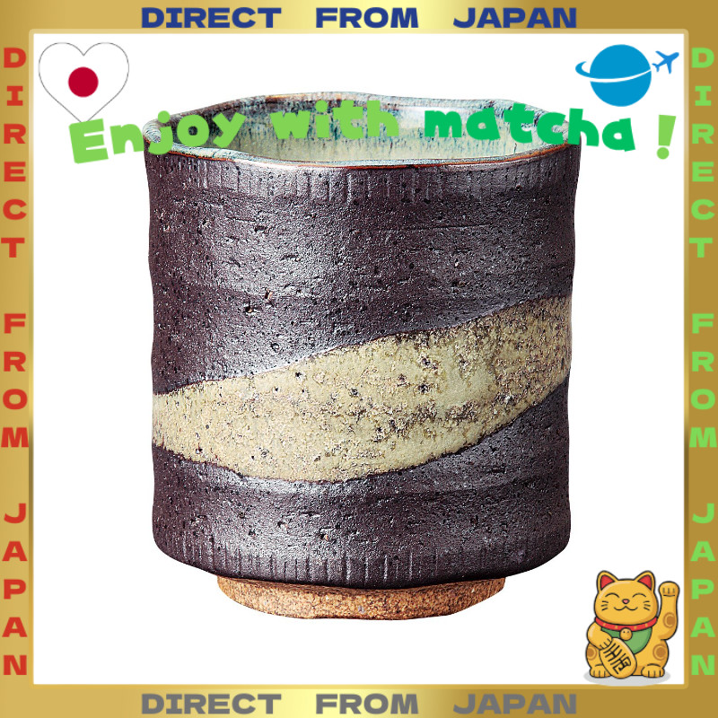 【DIRECT FROM JAPAN】Sohogama Sushi Tea Cup, Unryu Pattern, φ8.5×9.2cm 487-24-463