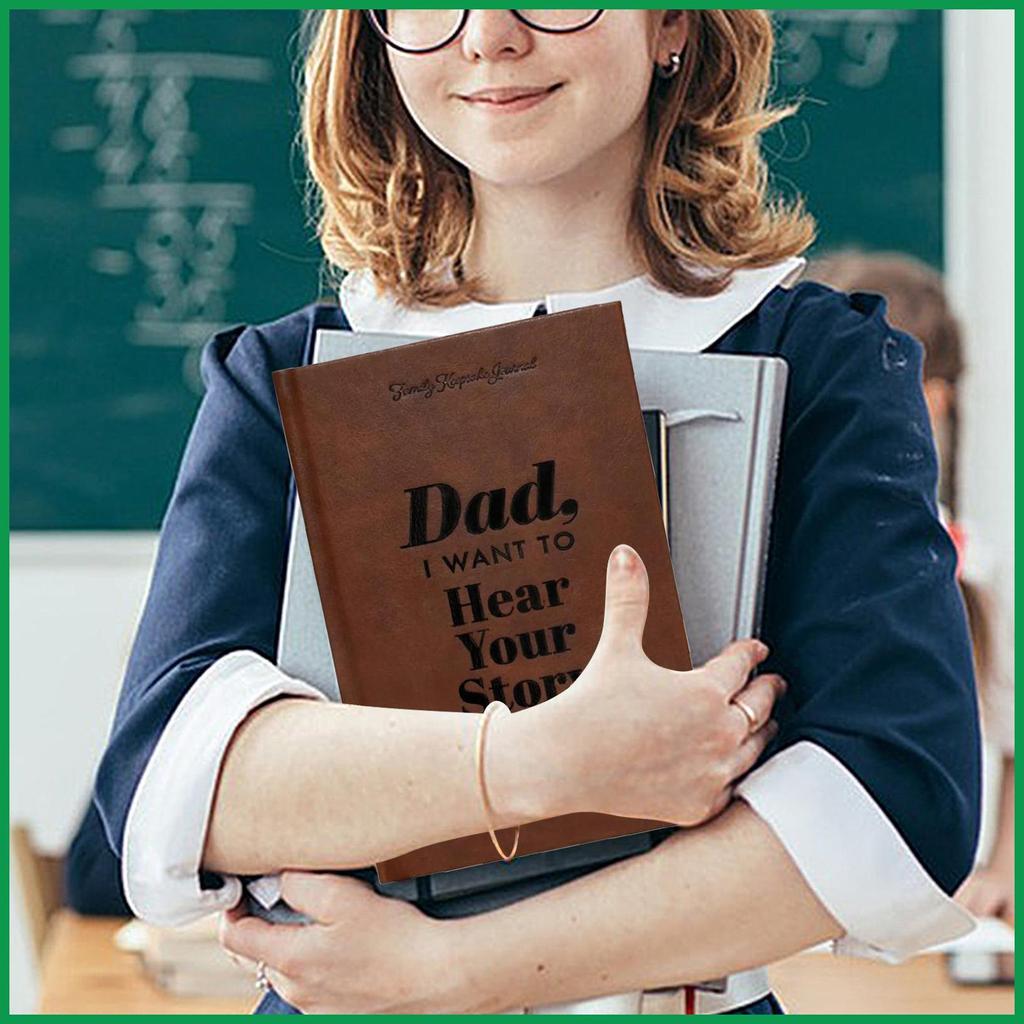 สมุดบันทึก Journal Dad Guide Journal Notebooks Notepad สมุดภาพคู่มือสําหรับการเก็บรักษาหน่วยความจําว