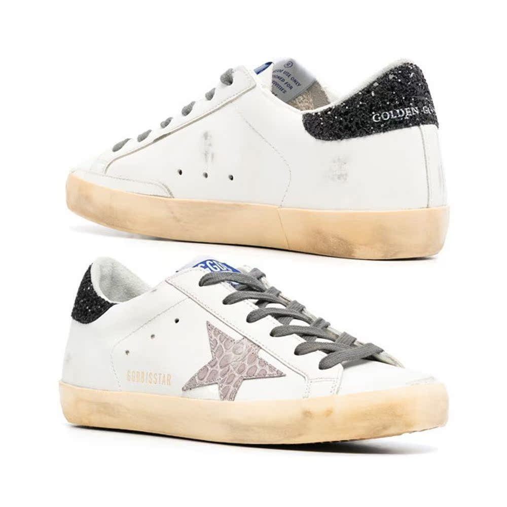 韩国直邮[GOLDEN GOOSE] 22FW Golden Goose Superstar รองเท้าผ้าใบ
