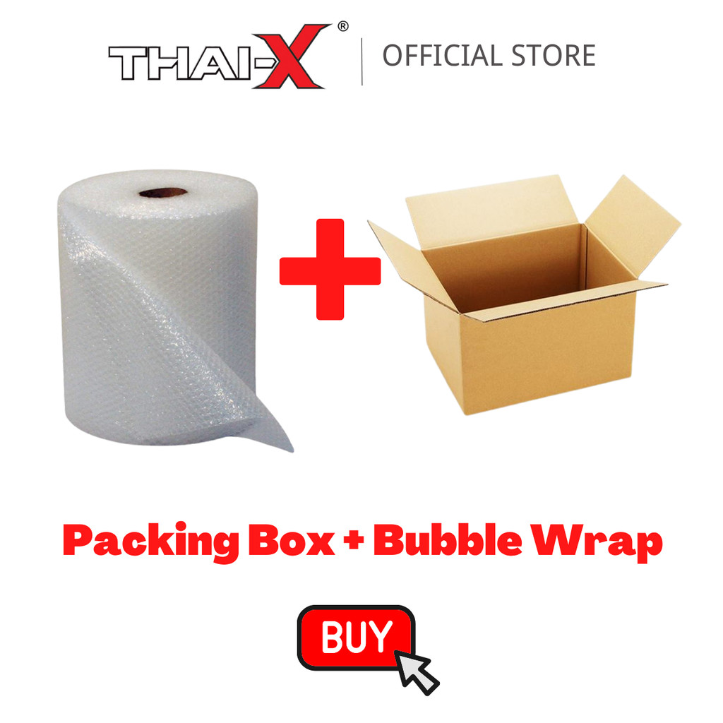PACKING BOX+BUBBLE WRAP-PACKING SAFE EXTRA PROTECTION