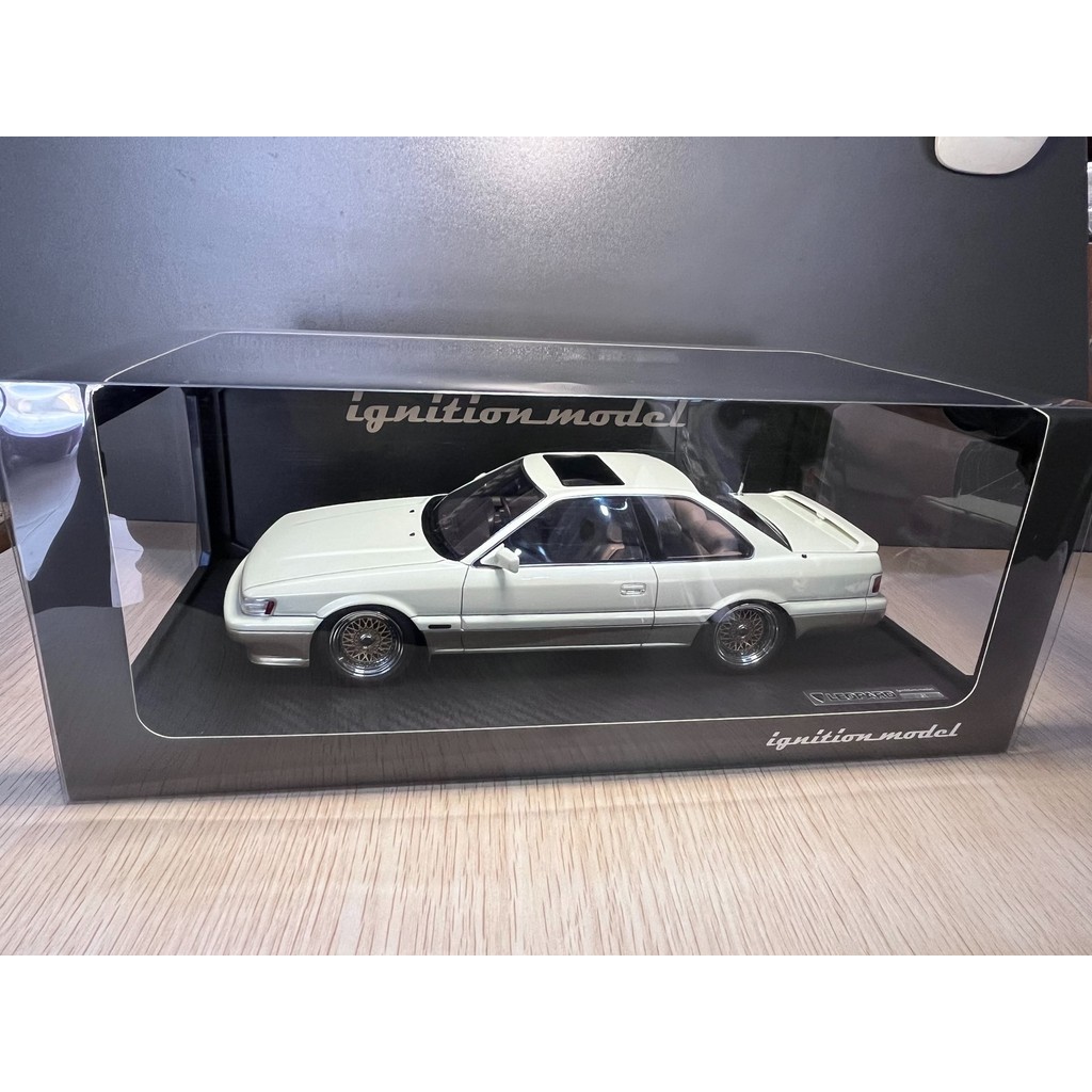 1/18 ig Nissan leopard (F31) Ultima V30 Cheetah Platinum Color Matching BBS Wheel Hub Resin Closed C