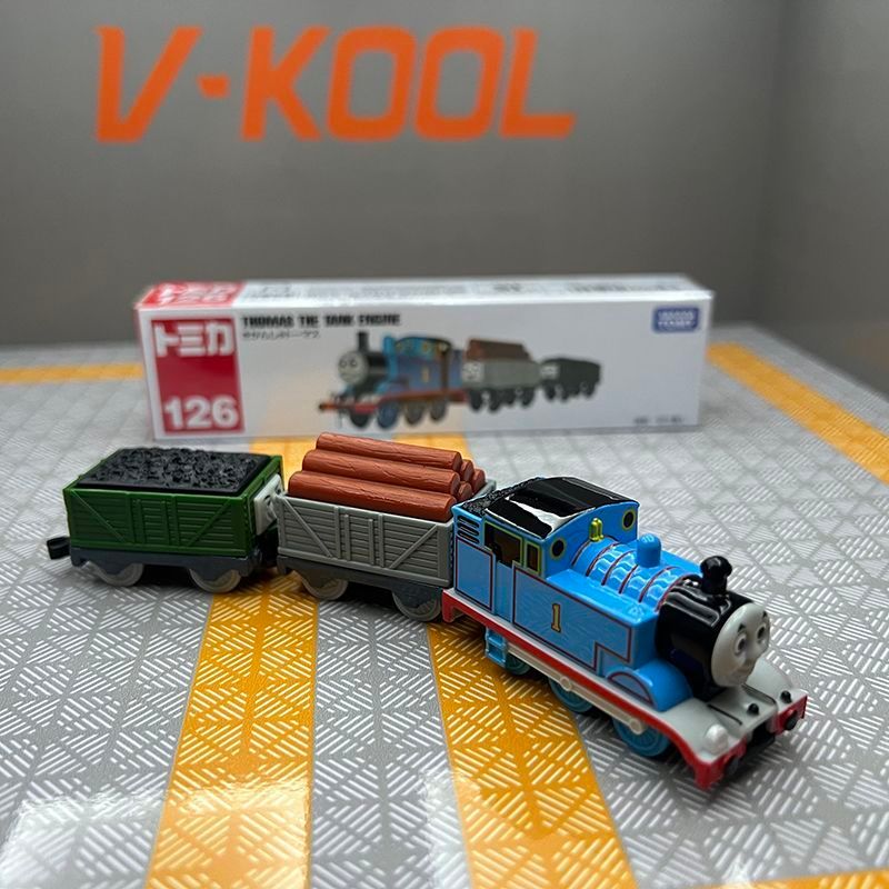 【พร้อมส่ง】รถไฟโทมัส รถเด็กเล่น รถไฟของเล่น thomas รถบังคับ รถของเล่น TOMY TOMY Alloy Collection Car Model TOMICA Extended Version No. 126 รถไฟ TOMICA and Partner