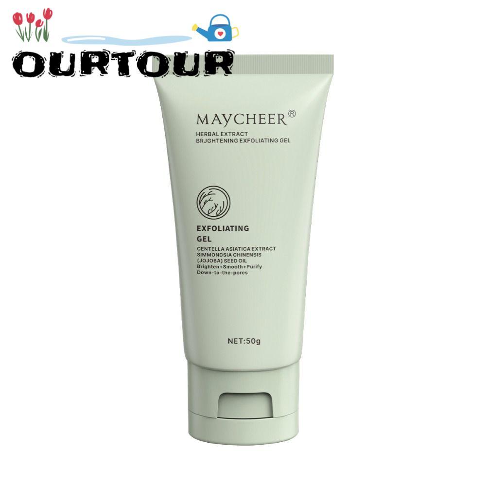 URTOUR Lady Face Cream, ครีมเจลขัดผิวคอลลาเจนอ่อนโยนและไม่ระคายเคือง, เจลสิวหัวดําขัดผิวให้ความชุ่มชื้นที่มีประสิทธิภาพผู้หญิง