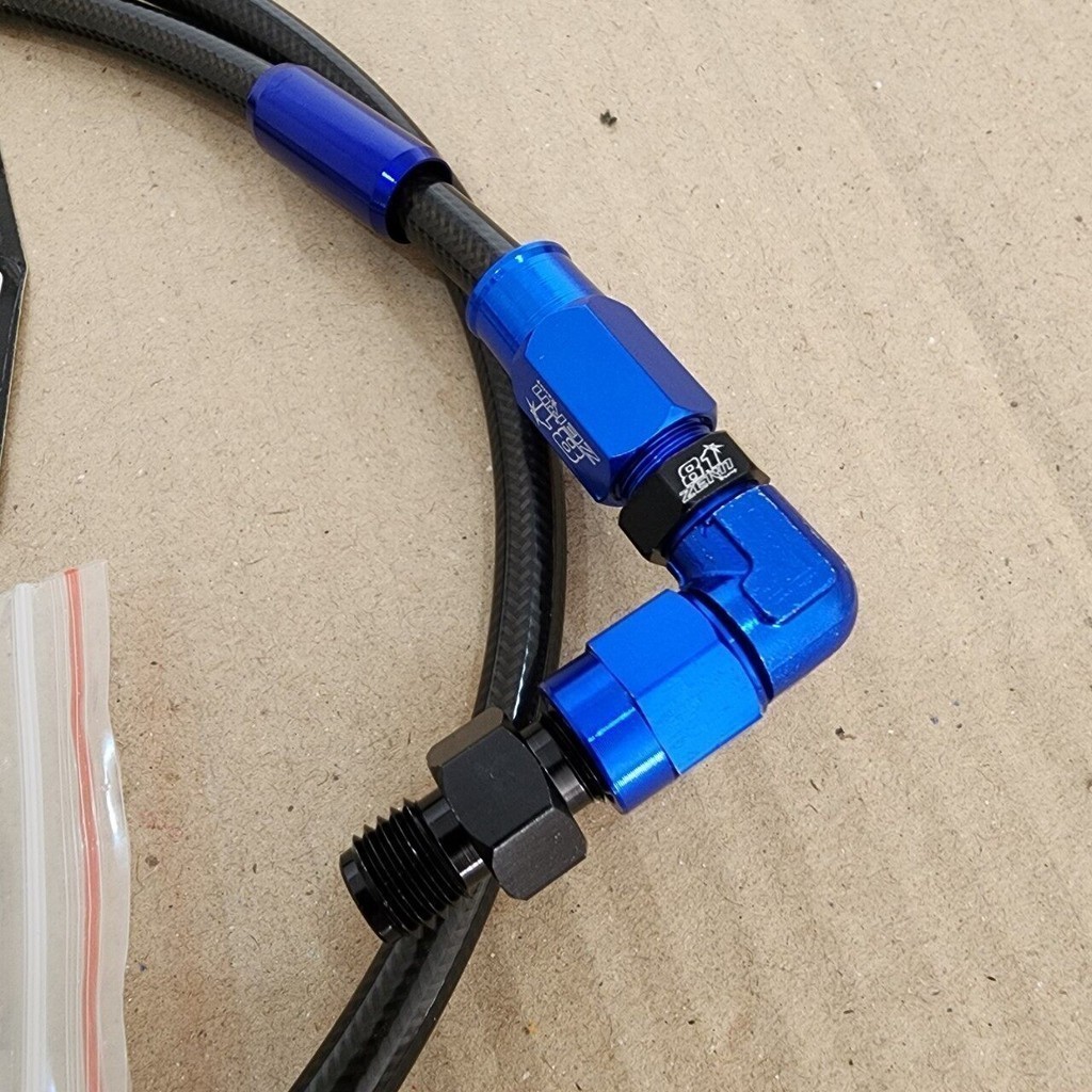 【ThaiAutoZen】สายเบรคหน้า 36นิ้ว หัว90 สายถัก สายน้ำมันเบรค ใส่เวฟทุกรุ่น sonic msx mio fino click หน้าได้ สินค้าใช้งานดี - รูปที่ 4