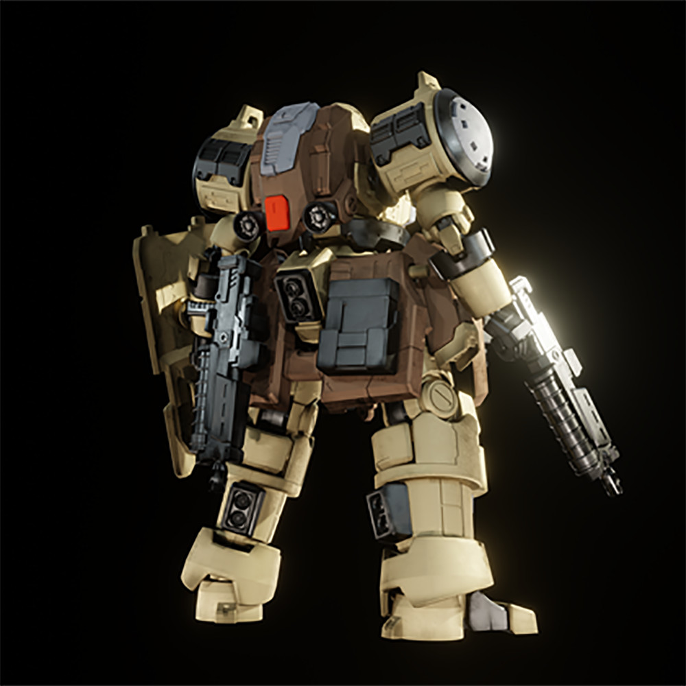 Chief Continent Super Action Cavalry ZA08 Zalov Domestic ko Gundam Armored Cavalry Assembly Model พร