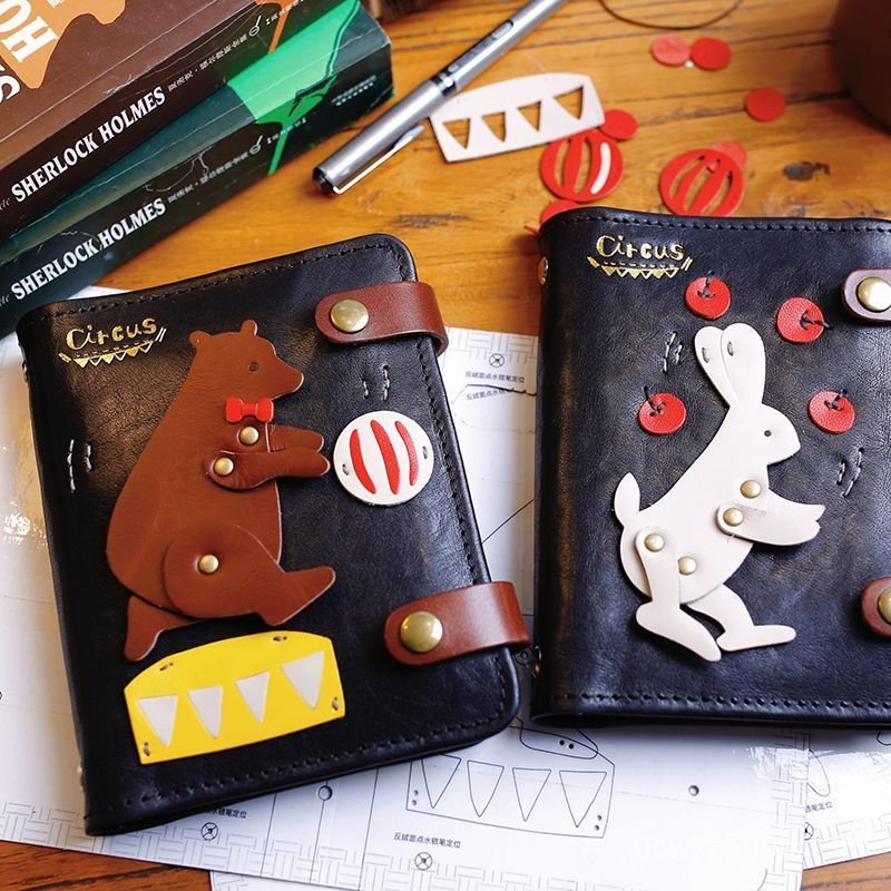 การ์ตูนน่ารักของแท้หนังหลวม-Leaf Notepad Original Multifunctional a7A6 Creative ภาพวาด Notepad Trave
