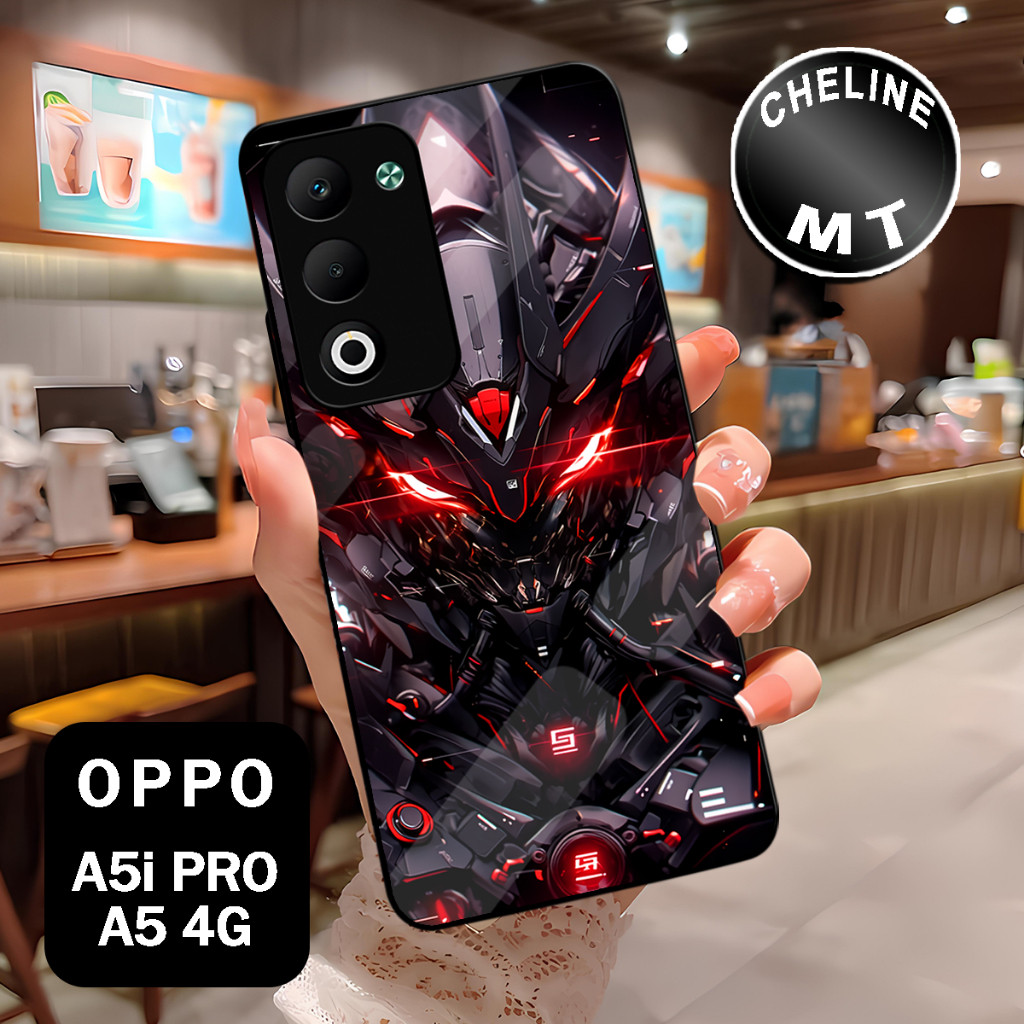 ( XX 13 ) เคส Sofcase Glossy สําหรับ Oppo A5 l oppo A5i PRO l Anime Motif l บทคัดย่อ l น่ารัก l Kesi