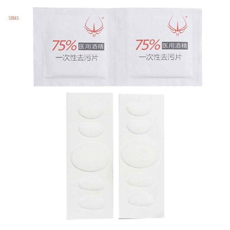 Shas HotlineGames Ice Mouse Feet สติ๊กเกอร์สําหรับ ZOWIE EC1-B EC2B Mouse Curved Edges