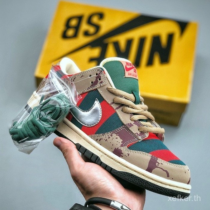 2023 Du style Low Freddy Kruger Elm Street Top Retro Sport Casual Skateboard Shoes