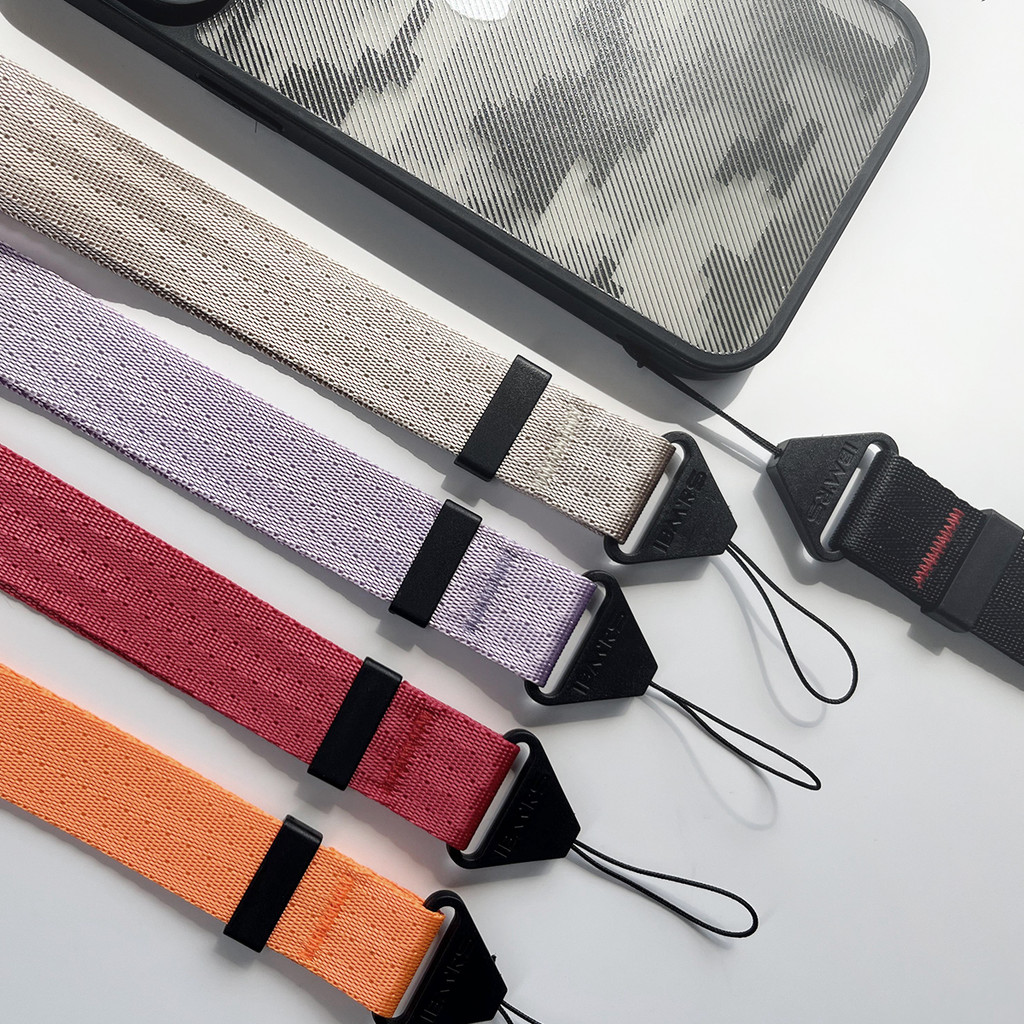 สายรัดข้อมือสายคล้องมือ ไอบีเอ็มอาร์ สําหรับโทรศัพท์และกล้อง, เชือกเส้นเล็กป้องกันการหล่นการรักษาความปลอดภัยสีดํา, เชือกสั้นแบบแฮนด์ฟรี