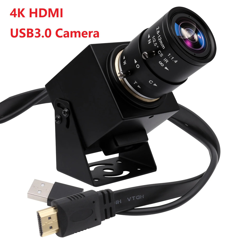 60fps Hdmi Usb3.0 กล้อง Imx415 4x ซูม Cs เลนส์ H.264 Mjpg 60fps 3840*2160 เว็บแคมสําหรับโทรศัพท์ Pcb