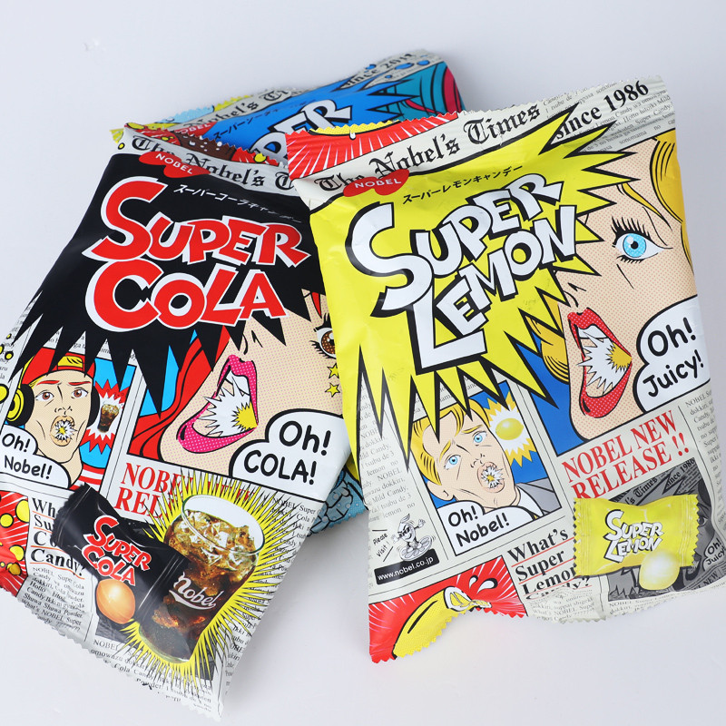 Norbel Super Sour Lemon Candy Norbel Super Sour Candy รสโซดา Benit Sour Candy รสมะนาว20251112