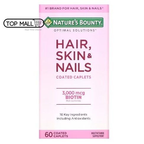 Nature's Bounty, Hair, Skin & Nails, 60 Caplets
