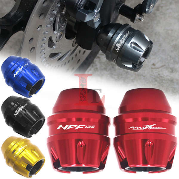 ใช้ได้กับ Honda NWX125 NPF125 SPACY125 ดัดแปลงล้อหน้า anti-fall ball คอลัมน์ส้อมด้านหน้าโช้คอัพบล็อก