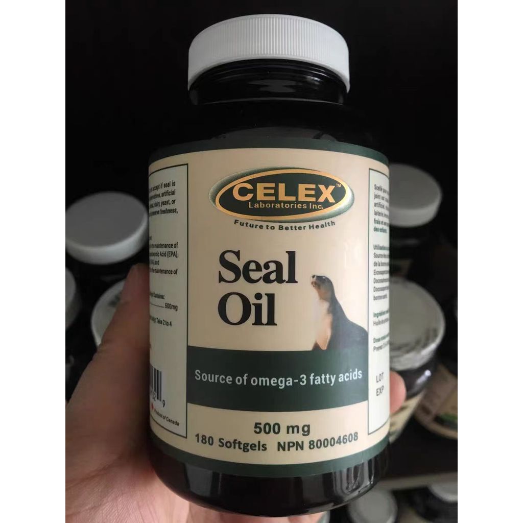 แคปซูลนิ่ม CELEX 180 เม็ด นำเข้าจาก Canada มี Arctic seal oil และ Omega 3 สำหรับการบำรุงสุขภาพ