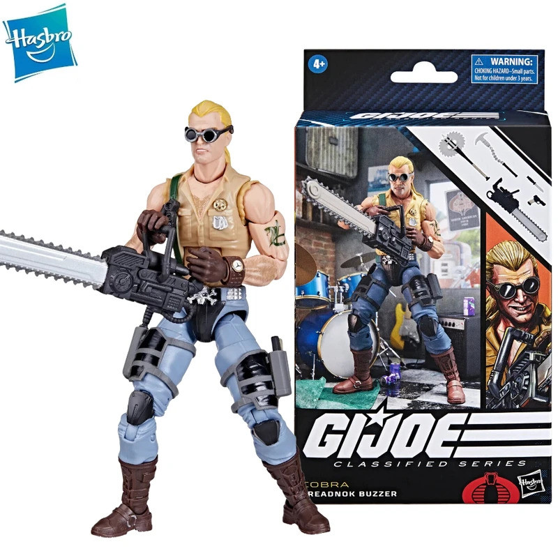 ในสต็อก Gi Joe GI Joe Classified Series 6 "106 Cobra Dreadnok Buzzer Action Figure ของเล่นคอลเลกชันง