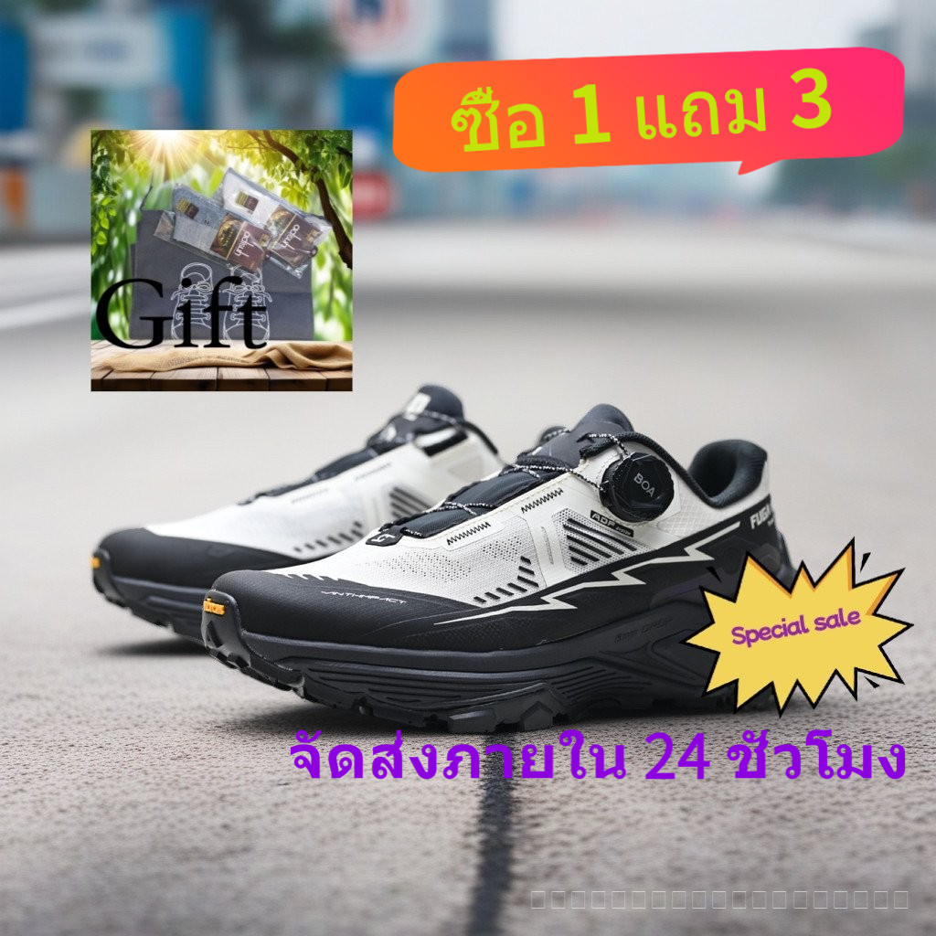 KAILAS FUGA EX3 BOA รองเท้าผู้ชายออกแบบมาสําหรับเดินป่าและวิ่งโดยใช้เทคโนโลยีกันกระแทกและติดตั้งพื้น