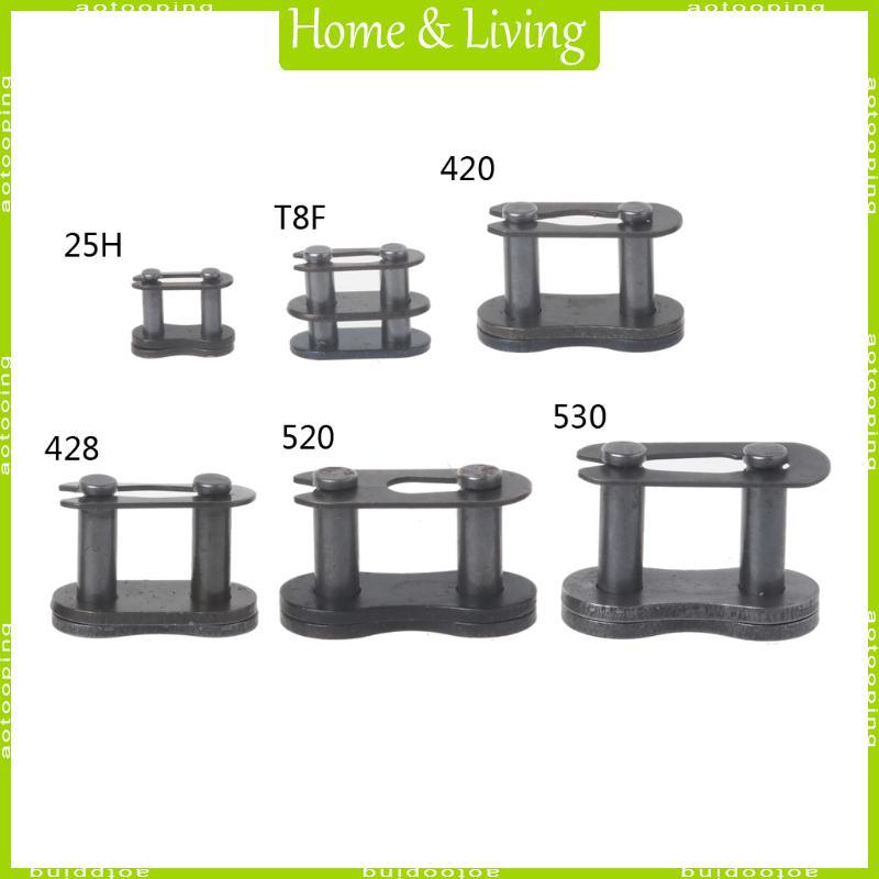 AOTOO 25H T8F 420 428 520 530 โซ่ Master Link สําหรับ Dirt Pit ATV Quad รถจักรยานยนต์