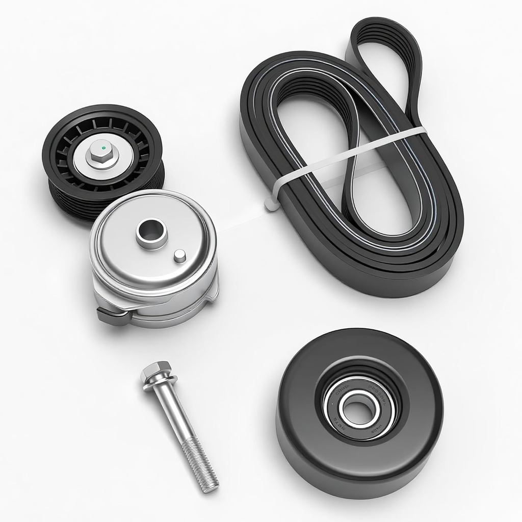 38103 Serpentine เข็มขัดไดรฟ์ส่วนประกอบชุดสําหรับ Chevy C1500 C2500 C3500 K1500 K2500 K3500 1996-199