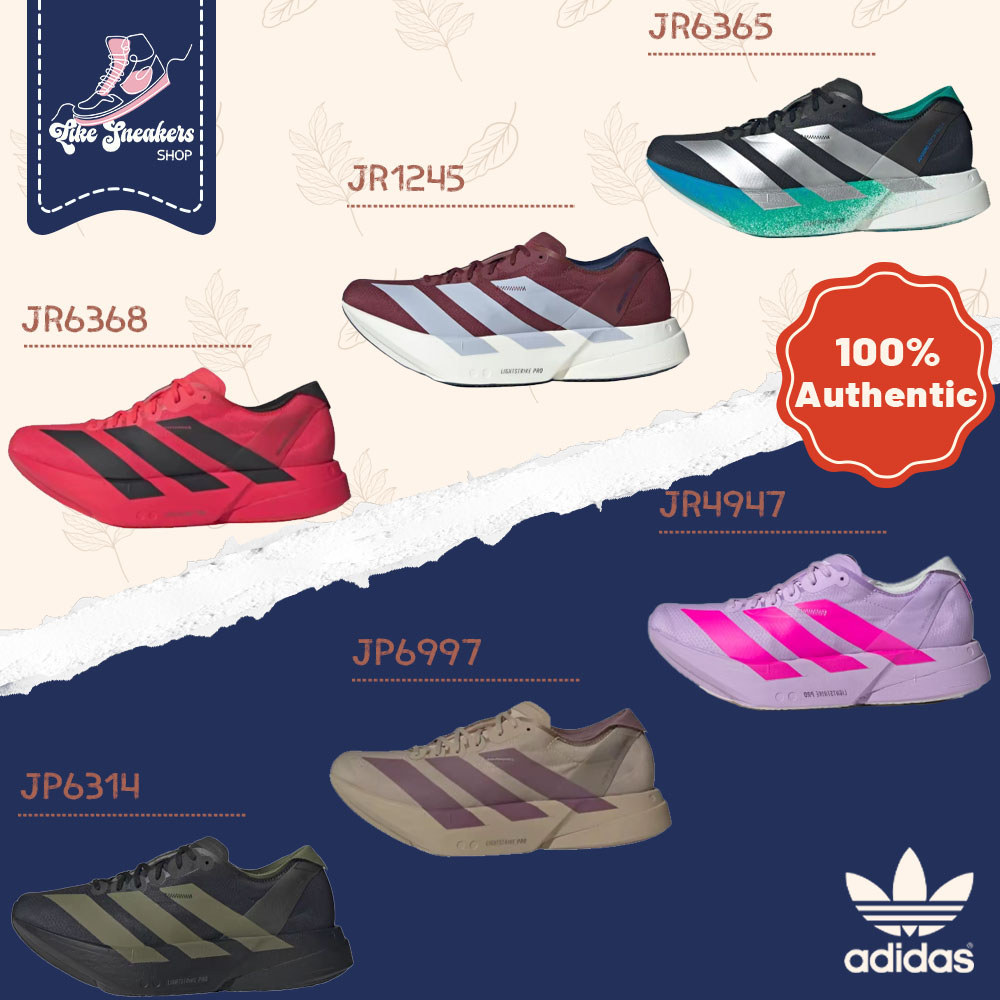 แท้💯%✔️Adidas Adizero Adios Pro 4 รองเท้าวิ่ง 🚨[พรี15-25วัน] ชายหญิง JR6368 , JR6365 , JR1245 , JR49