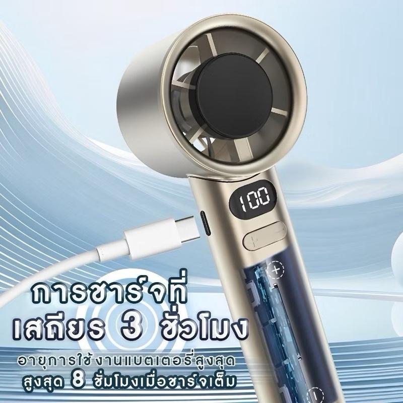 ม11มาใหม่พัดลมมือถือขนาดเล็ก120ระดับความเร็วชาร์จ ยูเอสบี สําหรับนักเรียนกลางแจ้ง