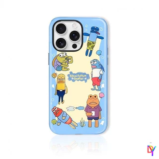 Beechburg Residents 2-in-1 Double-Layer เคสกันกระแทกสําหรับ iPhone 17 Pro Max/16/15 Pro/14 Plus - เคสโทรศัพท์ป้องกันการล่มสลาย