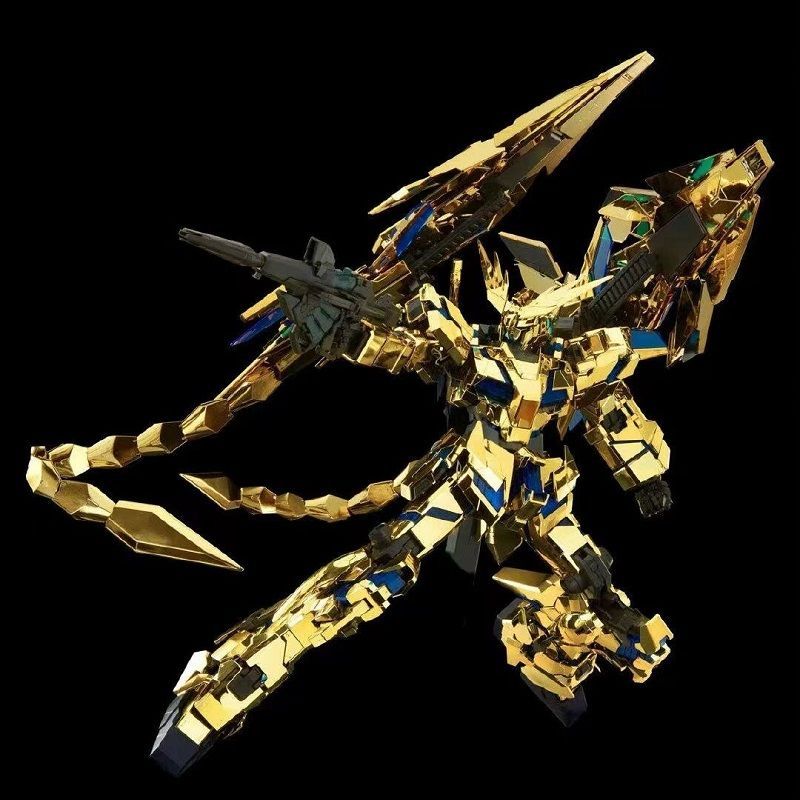 Taipan MG Plating Phoenix 6642L Silver Phoenix Unicorn No. โมเดลประกอบเครื่องจักร 3 ตัว