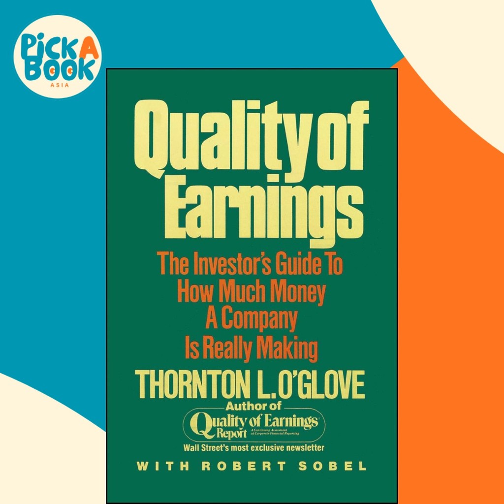 คุณภาพของ Earnings โดย Thornton L. O& x27;glove (ฉบับสหรัฐอเมริกาปกอ่อน)