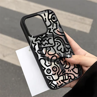 แม่เหล็ก เคสใสกันกระแทก For IPhone 17 Air 11 12 13 14 15 16 17 PRO MAX 17 16 15 Pro 16 15 14 PLUS 8 7 Plus XR X XS XSMAX