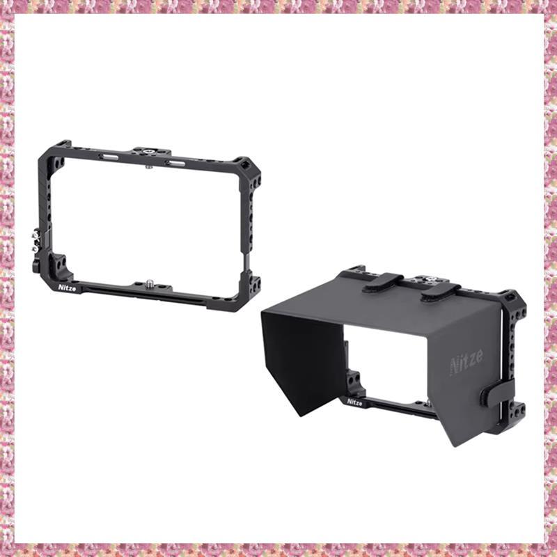 [VCR] สําหรับ BM5IIIWR BM5III BM5 IV BM5 IV WR 5.5 นิ้ว Monitor Sunshade Hood หน้าจอ Rig ชุดกรง