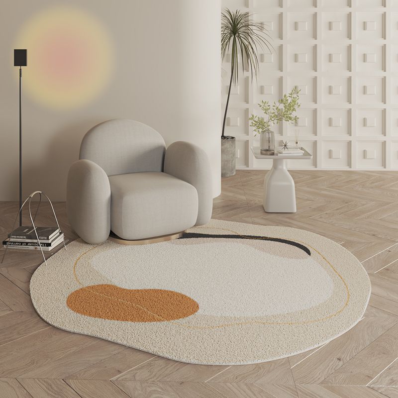 พรมปูพื้นข้างเตียง พ