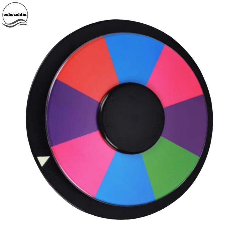 Ooh โต๊ะ Spin Wheel Spinner รางวัลล้อ 8 16 ช่อง Writable Spin Wheel โต๊ะแห้งลบสีรางวัลล้อ