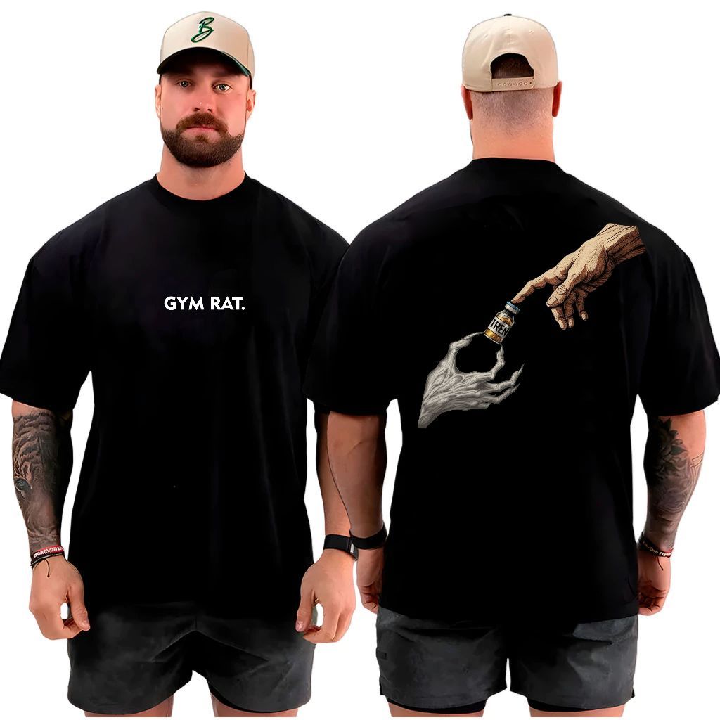 เสื้อยืดออกกำลังกายสำหรับผู้ชาย ดีไซน์กระชับและสวมสบายรอบคอ แบบส่วนตัวสำหรับการฝึกฝนกล้ามเนื้อ 1118