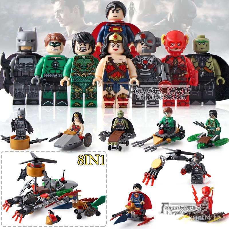 SY657 ภาพยนตร์ใช้งานร่วมกับ Superhero Building Blocks ประกอบแฟลชในประเทศ Minifigure Wonder Woman ของ