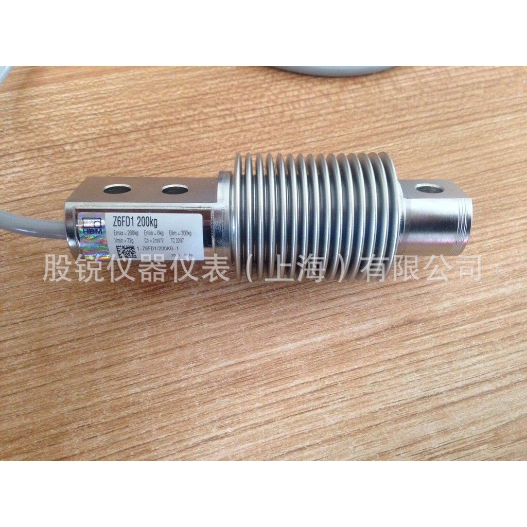 เซ็นเซอร์ชั่งน้ําหนัก HBM Z6FD1/100KG, Z6FD1/200KG, Z6FC3/100KG