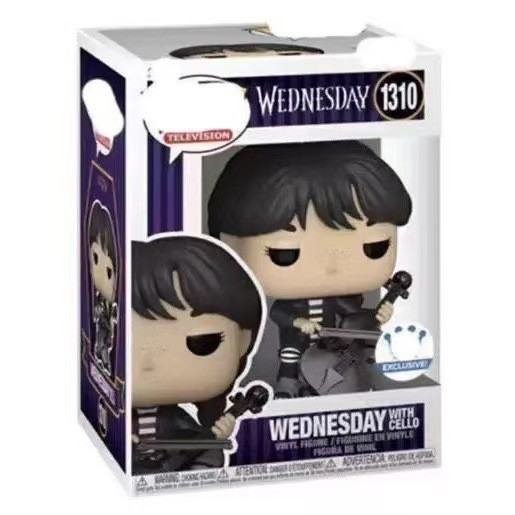 Addams Family Merchanted Figure ฟิกเกอร์ตกแต่ง Addams Family Wednesday [จัดส่งด่วน]