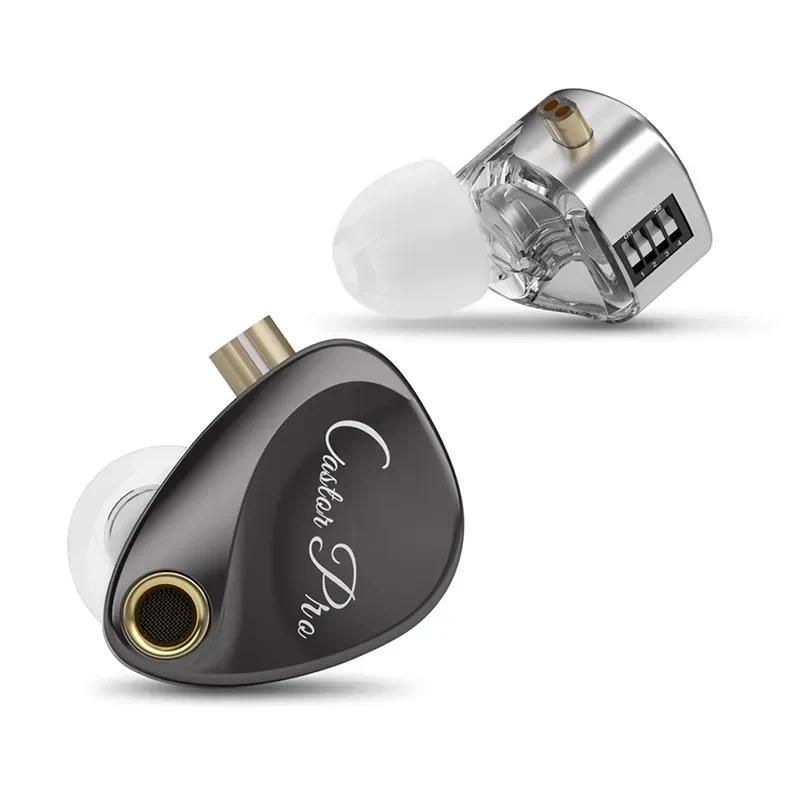 KZ Castor PRO หูฟังชนิดใส่ในหูแบบไดนามิก High-end Tunable หูฟัง HiFi คุณภาพเสียงเบสชุดหูฟังเพลงหูฟังเกม IEMs