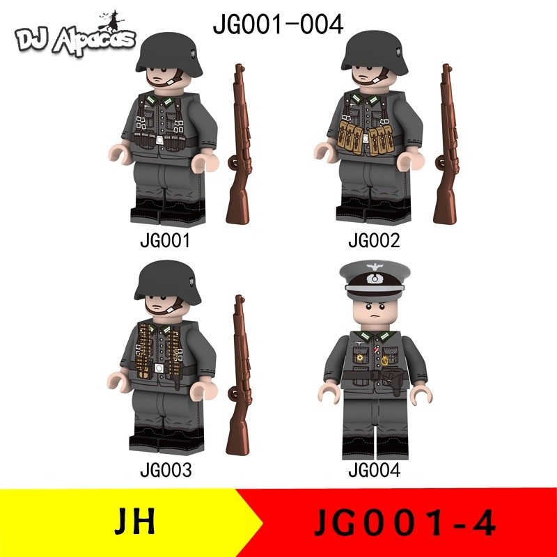 มินิตัวเลขของเล่นตุ๊กตาสะสม JG001 JG002 JG003 JG004