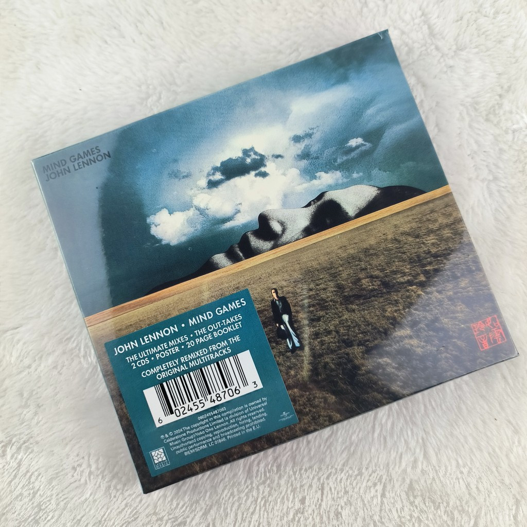 J063 John Lennon Mind Games 2CD อัลบั้ม Limited Edition 2024 Rock Pop C0103